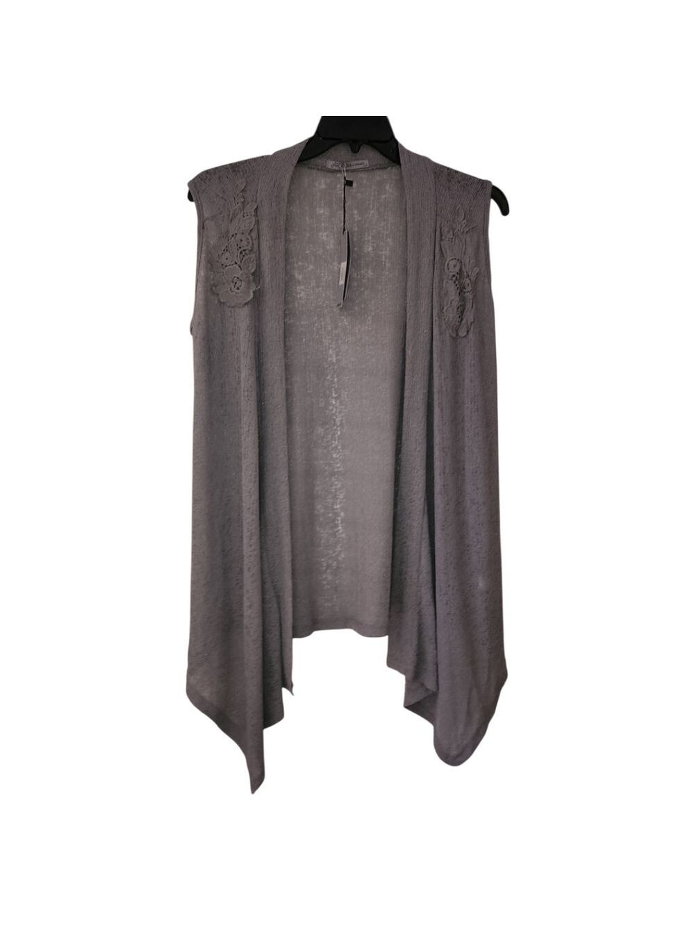 Arianna by Howard Sleeveless Cardigan Vest Large/XLarge NWT